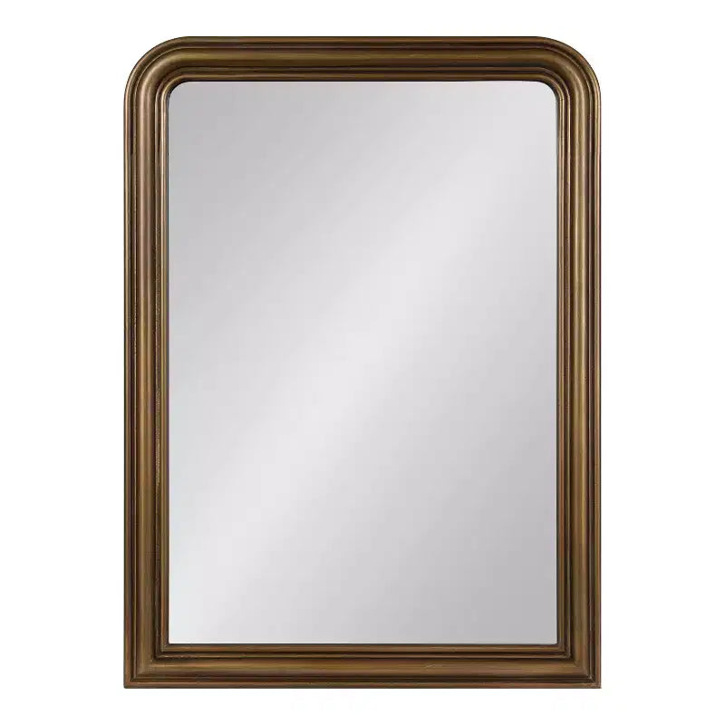Black Radius Arch Wall Mirror