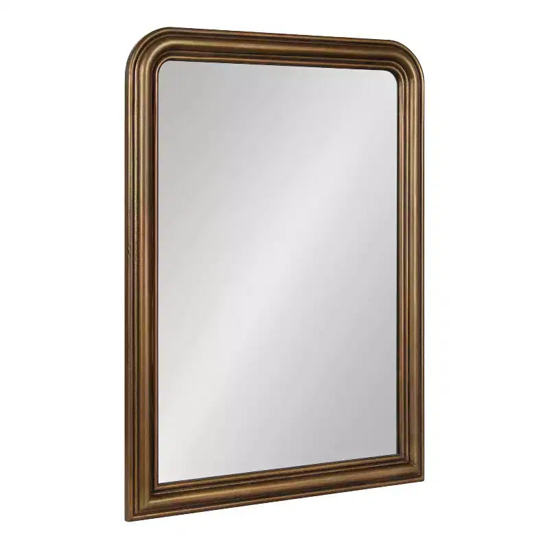 Black Radius Arch Wall Mirror