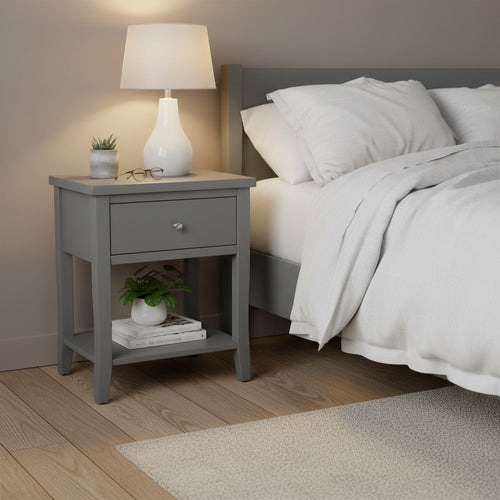 Coby Nightstand With Storage Drawer - AMH6616