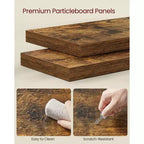 5-Tier Floating Corner Wall Shelf