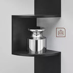 5-Tier Floating Corner Wall Shelf