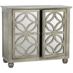 Grey Storage Chest with Doors