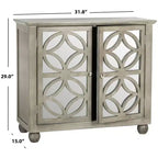 Grey Storage Chest with Doors