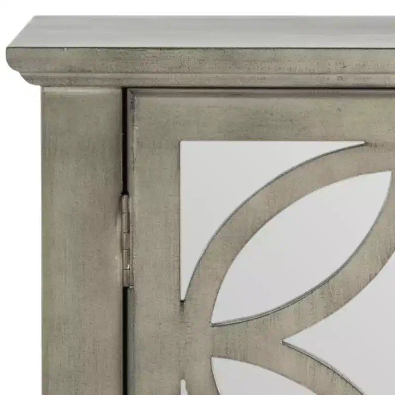 Grey Storage Chest with Doors