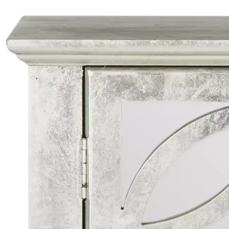 Grey Storage Chest with Doors