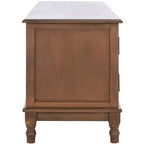 Distressed White Pine TV Console with 2 Doors, for Screens up to 127 cm