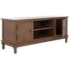 Distressed White Pine TV Console with 2 Doors, for Screens up to 127 cm