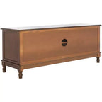 Distressed White Pine TV Console with 2 Doors, for Screens up to 127 cm