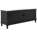 Distressed White Pine TV Console with 2 Doors, for Screens up to 127 cm