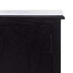 Distressed White Pine TV Console with 2 Doors, for Screens up to 127 cm