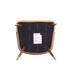 Modern Faux Leather Upholstered Dining Chair with Beechwood Legs