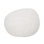 Poltrona Sacco in Ecopelliccia Shaggy, Posto Singolo – Grigio Argento / Rosa Beige / Lavanda / Bianco