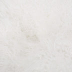 Poltrona Sacco in Ecopelliccia Shaggy, Posto Singolo – Grigio Argento / Rosa Beige / Lavanda / Bianco