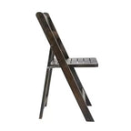Emma and Oliver Solid Wood Foldable Dining Chair