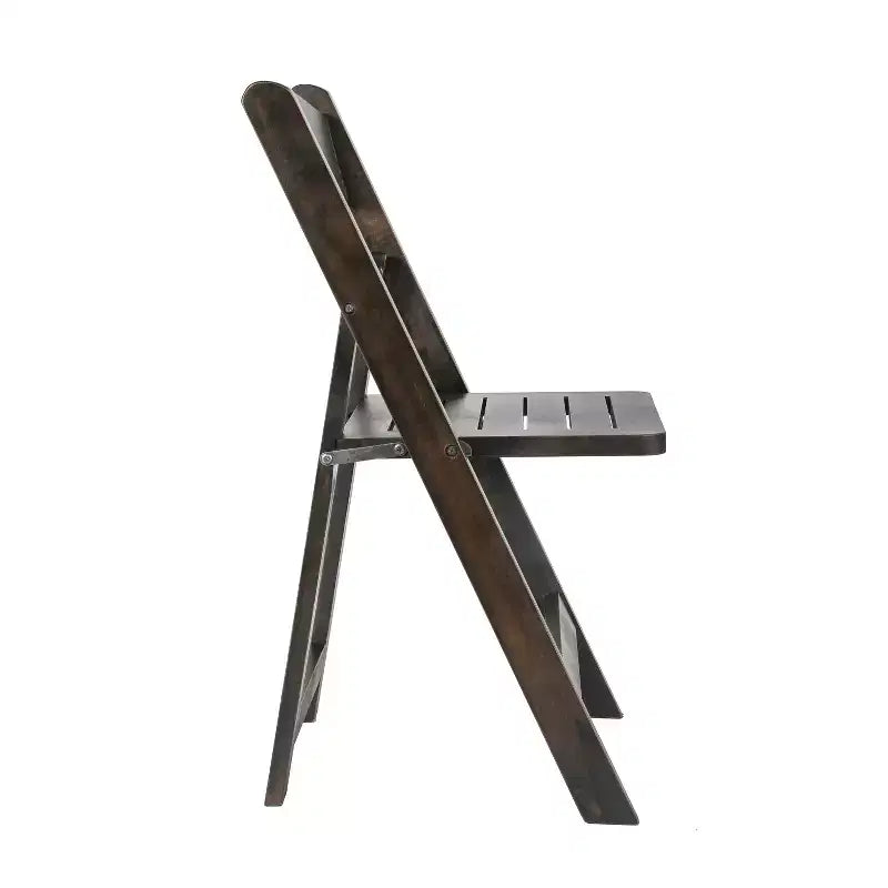 Emma and Oliver Solid Wood Foldable Dining Chair
