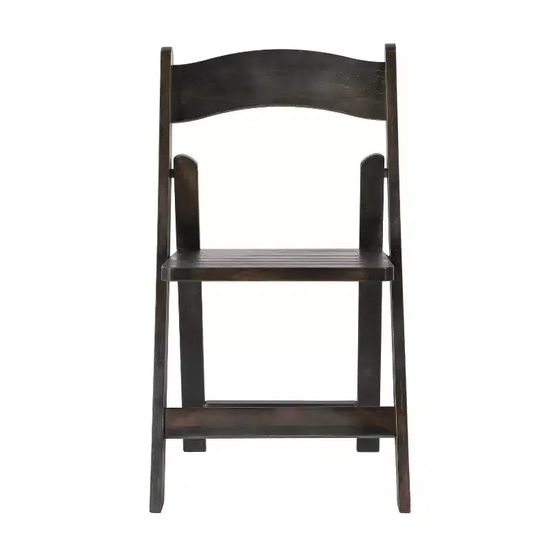 Emma and Oliver Solid Wood Foldable Dining Chair