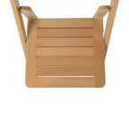 Emma and Oliver Solid Wood Foldable Dining Chair