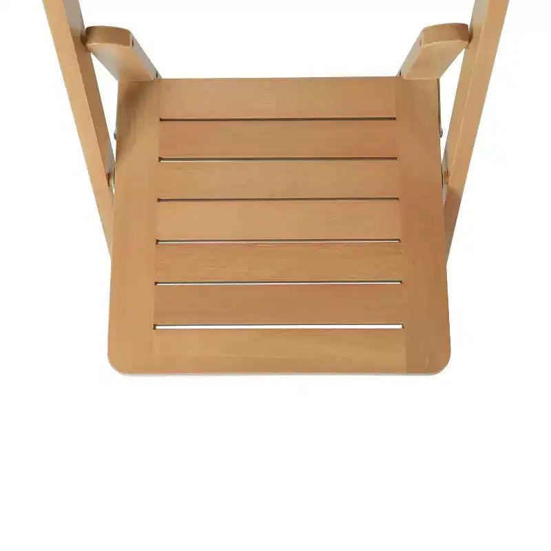 Emma and Oliver Solid Wood Foldable Dining Chair