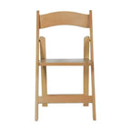 Emma and Oliver Solid Wood Foldable Dining Chair