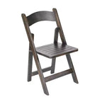 Emma and Oliver Solid Wood Foldable Dining Chair