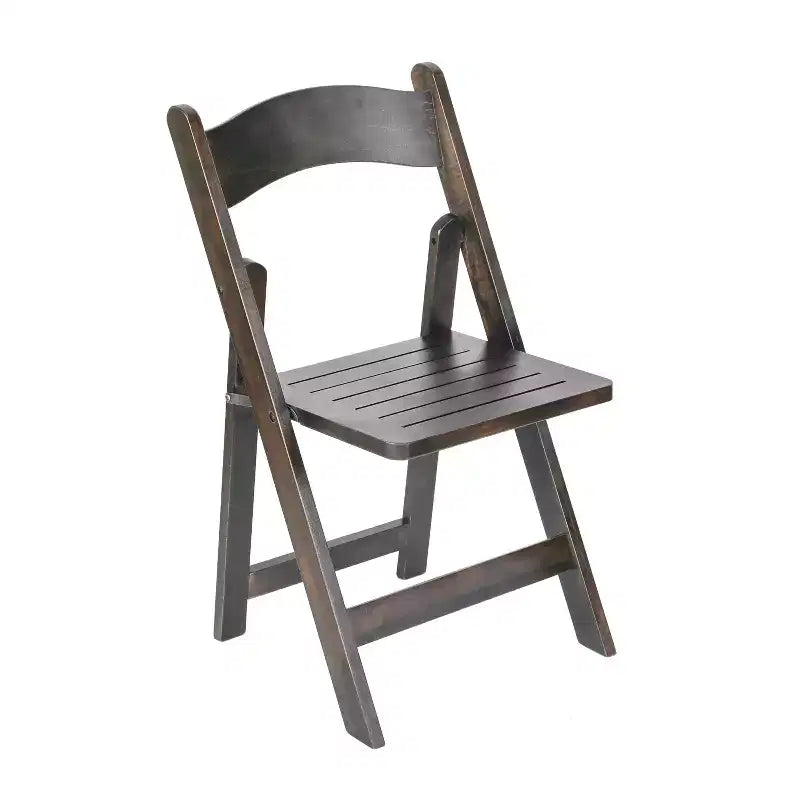 Emma and Oliver Solid Wood Foldable Dining Chair