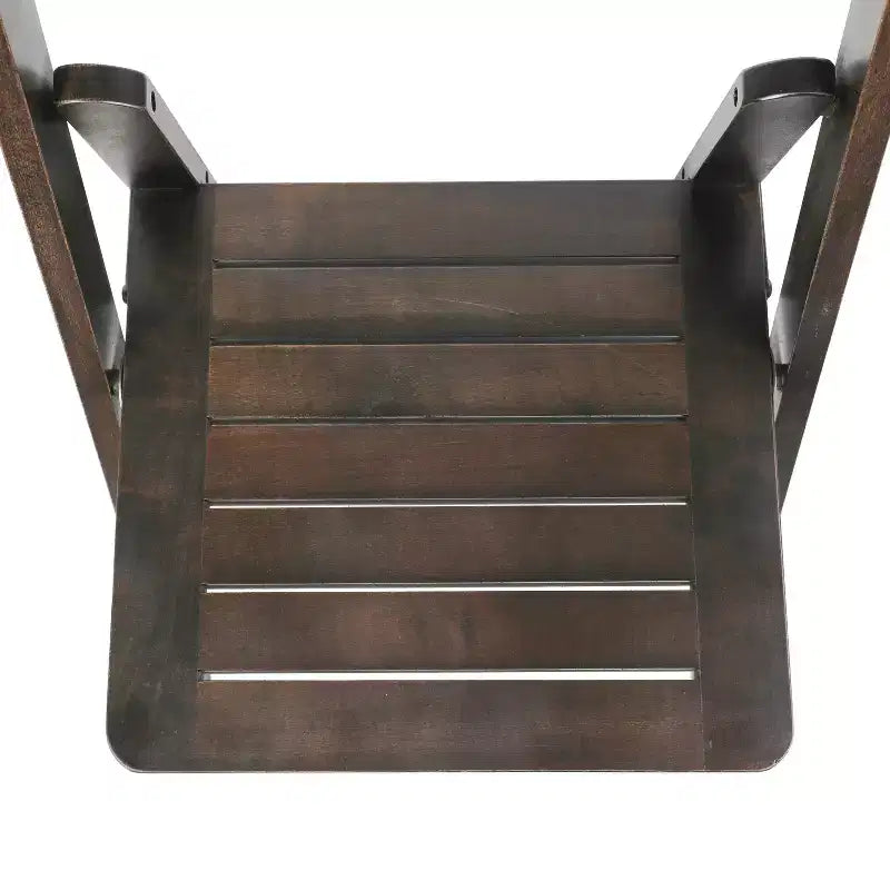 Emma and Oliver Solid Wood Foldable Dining Chair