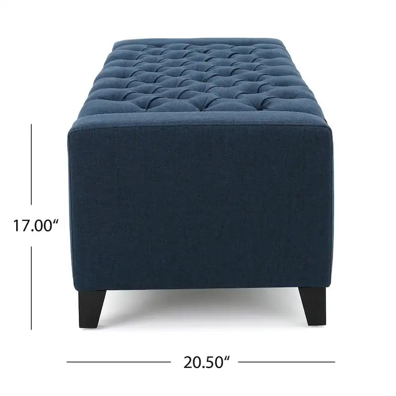 Panca contenitore trapuntata, multicolore, 2 posti