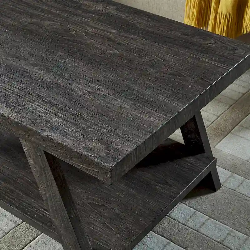 Tavolino Rettangolare con Ripiano, Multicolore, per 1 Persona